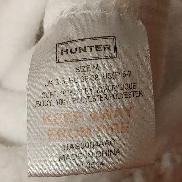 HUNTER Original Waffle Boot Socks - Tall Women's Size M 5-7 - Picture 6 of 7